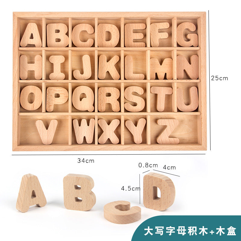 100pcs Natural Wooden Building Blocks Set | Montessori Toy for Toddlers & Kids