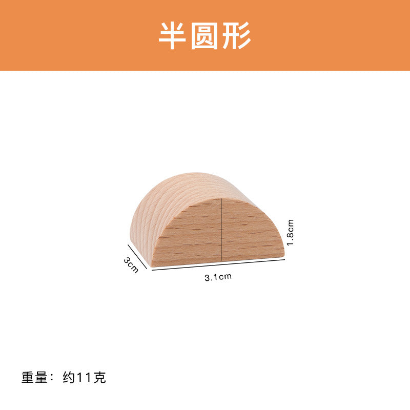 100pcs Natural Wooden Building Blocks Set | Montessori Toy for Toddlers & Kids