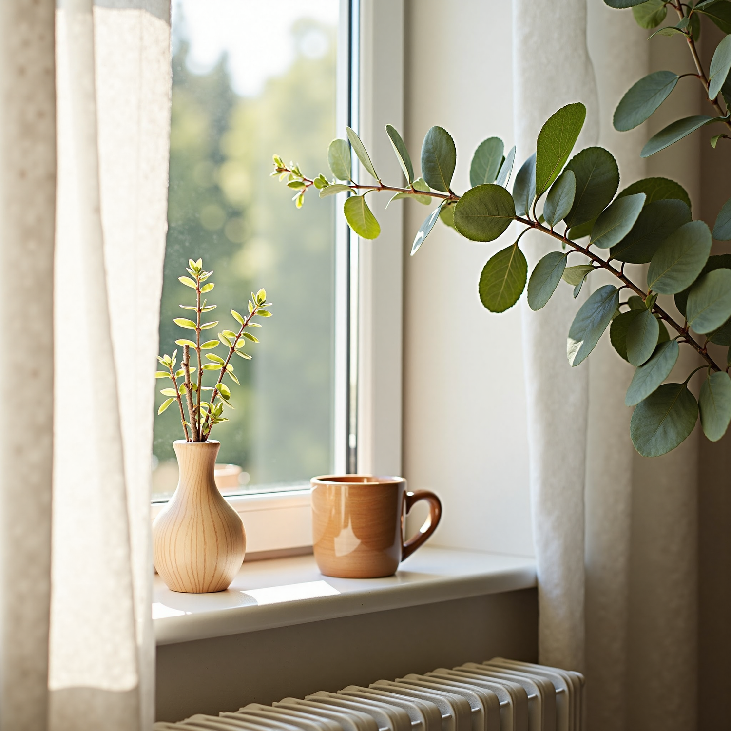 Natural Wooden Decorations for Home & Garden