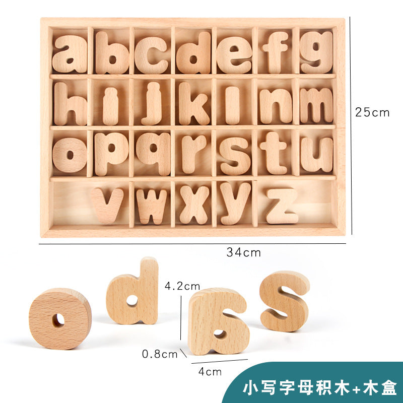100pcs Natural Wooden Building Blocks Set | Montessori Toy for Toddlers & Kids
