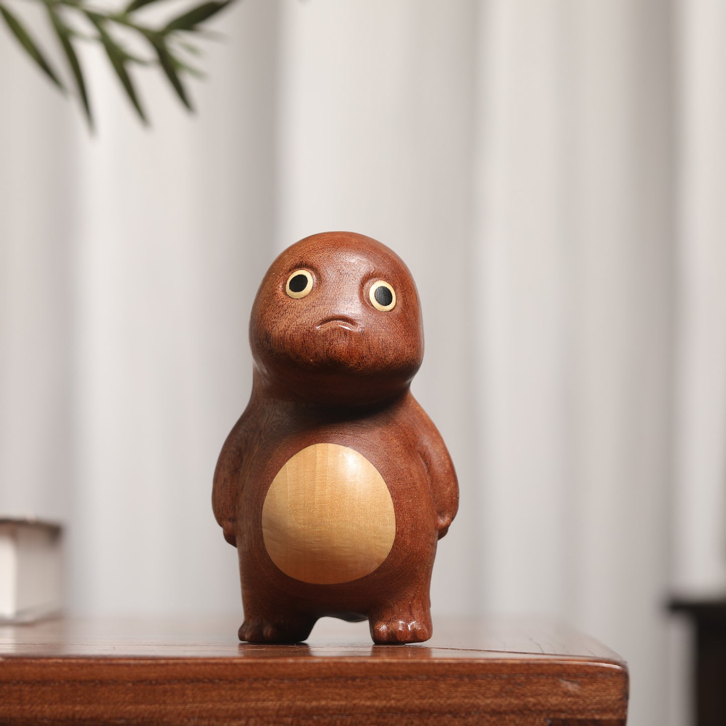 Handcrafted Wooden Creature Figurine | Minimalist Nordic Decorative Toy